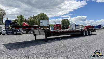 Ledwell 53x102 Tri Axle Steel Flatbed Trailer - Hendrickson