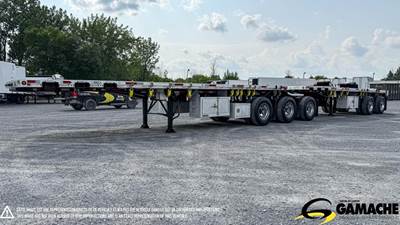 Lode King 28x102 Tri Axle Combination Flatbed Trailer - Hendrickson