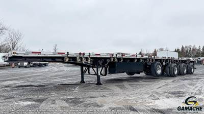 Lode King 53x102 Tri Axle Flatbed Trailer - Hendrickson