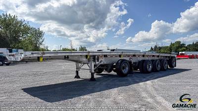MAC 48x102 Five Axle Flatbed Trailer - Air Ride