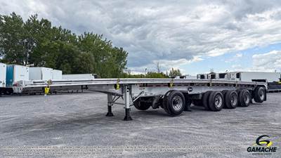 MAC 48x102 Five Axle Flatbed Trailer - Air Ride