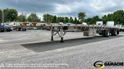 Manac 53x102 Aluminum Flatbed Trailer - Hendrickson, Fixed Axle