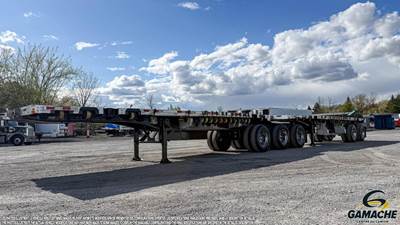 Manac 60x102 Five Axle Flatbed Trailer - Hendrickson
