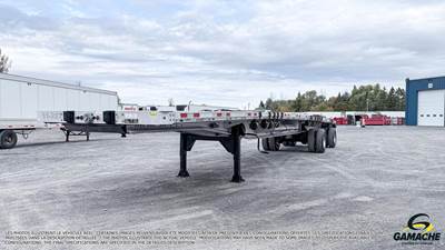 Manac 48x102 Flatbed Trailer - Hendrickson