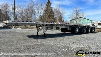 Reitnouer 53ft Quad Axle Aluminum Flatbed Trailer - Air Ride