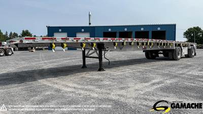 Reitnouer 48x102 Aluminum Flatbed Trailer - Hendrickson, Fixed Axle