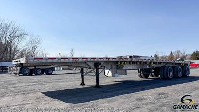 Reitnouer 48x102 Tri Axle Aluminum Flatbed Trailer - Hendrickson