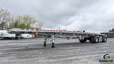 Reitnouer 48x102 Combination Flatbed Trailer - Hendrickson, Fixed Axle