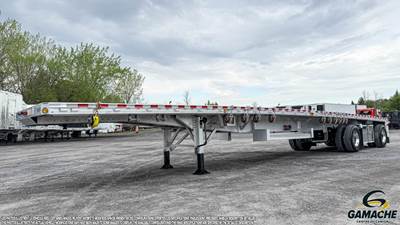 Reitnouer 48x102 Aluminum Flatbed Trailer - Hendrickson, Fixed Axle