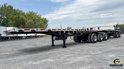 Temisko 60x102 Five Axle Flatbed Trailer - Hendrickson