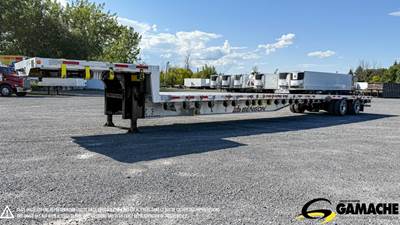 Transcraft 50x102 Aluminum Flatbed Trailer - Hendrickson, Fixed Axle