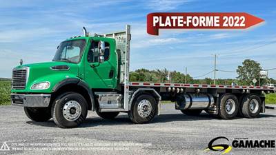 Freightliner M2 112 Tandem Axle Flatbed Truck - 410HP