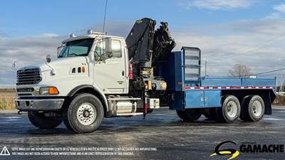Sterling LT9500 Tandem Axle Flatbed Truck - 450HP