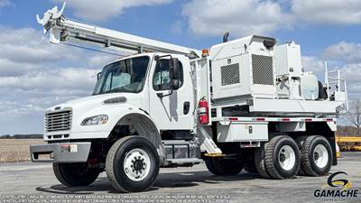 Freightliner M2 106 Forestry Bucket Truck - Cummins, 300HP, 5 Speed Allison Rds Automatic