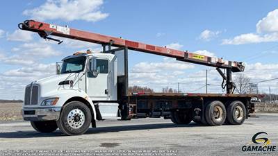 Kenworth T370 Tandem Axle Forestry Bucket Truck - Paccar, 350HP