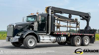 Kenworth T800 Tandem Axle Forestry Bucket Truck - Cummins, 600HP, 18 Speed Manual