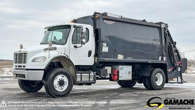 Freightliner M2 106 Single Axle Garbage Truck - Cummins, 350HP, 6 Speed Allison Rds Automatic