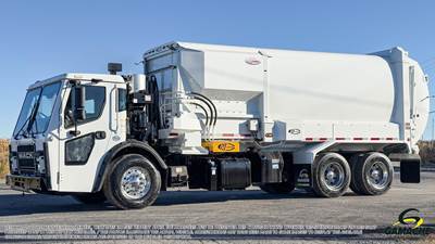 Mack LR64 Tandem Axle Garbage Truck - MP7, 325HP, 6 Speed Allison Rds Automatic