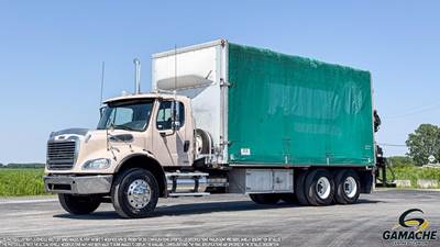 Freightliner M2 112 Tandem Axle Grapple Truck - Mercedes-Benz, 450HP, 10 Speed Manual