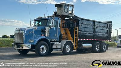 Kenworth T800 Tandem Axle Grapple Truck - Cummins, 500HP, 18 Speed Manual