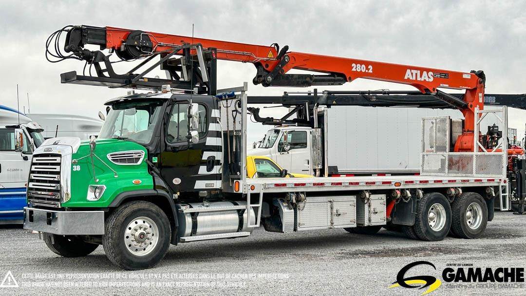 2021 Freightliner 108SD Tandem Axle Hooklift Truck Cummins, 330HP, 6