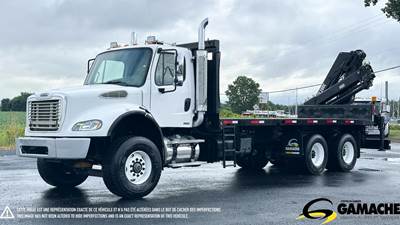 Freightliner M2 112 Tandem Axle Hooklift Truck - Caterpillar, 410HP, 13 Speed Manual