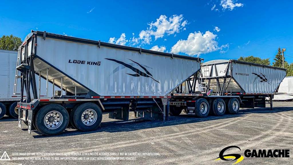 2019 Lode King BTRAIN Hopper / Grain Trailer For Sale Montreal/ Ile