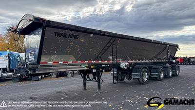 Trail King 48x102 Quad Axle Steel Live Floor Trailer - Hendrickson, Fixed Axle