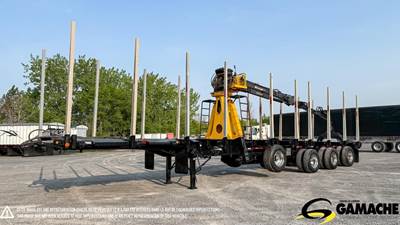 BWS 51x102 Steel Log Trailer