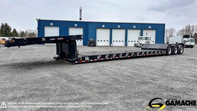 Manac 51x102 Tandem Axle Steel Lowboy Trailer - Hendrickson, Fixed Axle