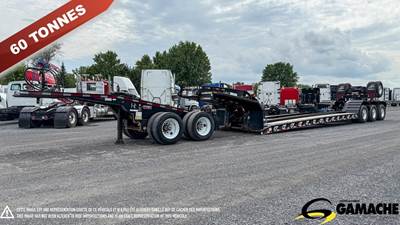 Manac 53ft Tri Axle Steel Lowboy Trailer - Fixed Axle