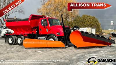 Freightliner 108SD Tandem Axle Plow / Spreader Truck - Cummins, 350HP, 6 Speed Allison Rds Automatic
