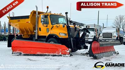 Freightliner M2 106 Plow / Spreader Truck - Cummins, 260HP, 6 Speed Allison Rds Automatic