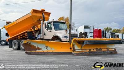 Freightliner M2 106 Tandem Axle Plow / Spreader Truck - Detroit, 350HP, 6 Speed Automatic