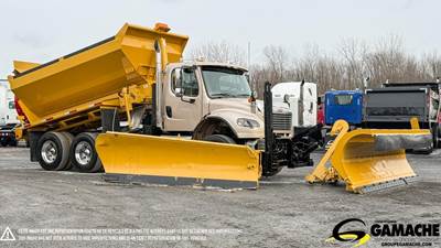 Freightliner M2 106 Tandem Axle Plow / Spreader Truck - Detroit, 350HP, 6 Speed Automatic