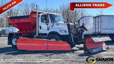Freightliner M2 106 Plow / Spreader Truck - Cummins, 260HP, 6 Speed Allison Rds Automatic