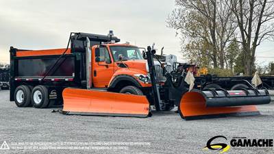 International WorkStar 7600 Tandem Axle Plow / Spreader Truck - N13, 430HP, 6 Speed Allison Rds Automatic