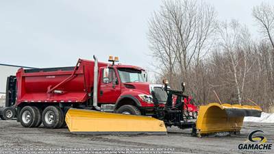 International WorkStar 7600 Plow / Spreader Truck - Cummins, 410HP, 18 Speed Manual