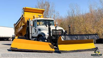 Mack Granite GU432 Plow / Spreader Truck - Cummins, 335HP, 6 Speed Allison Rds Automatic