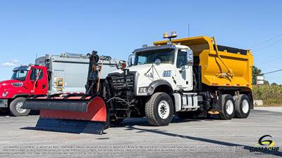 Mack Granite GU713 Plow / Spreader Truck - MP7, 365HP, 6 Speed Allison Rds Automatic
