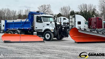 Volvo VHD104B200 Tandem Axle Plow / Spreader Truck - D13, 500HP, 12 Speed I Shift Automatic