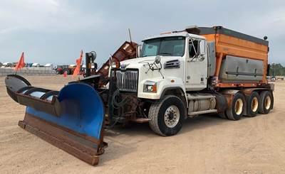 Western Star 4700 Tri Axle Plow / Spreader Truck - Detroit