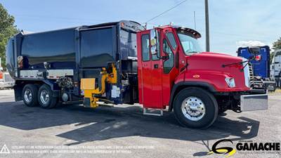 Freightliner 114SD Tandem Axle Recycling Truck - Detroit, 450HP, 6 Speed Allison Rds Automatic