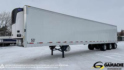 UTILITY 3000R 53 ft Reefer Trailer - Tri Axle, Sliding Axle, Roll up Door, Carrier