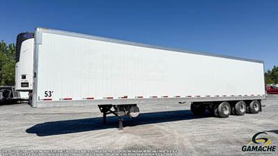 UTILITY 53 ft Reefer Trailer - Tri Axle, Sliding Axle, Roll up Door, Carrier