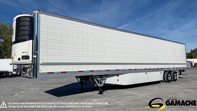 Vanguard 53 ft Reefer Trailer - Sliding Axle, Swing Door, Thermo King