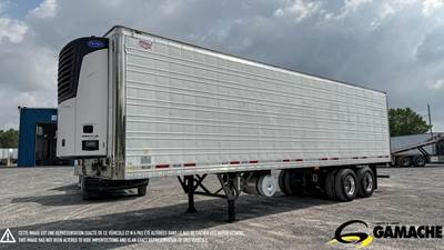 Wabash 36 ft Reefer Trailer - Sliding Axle, Roll up Door, Carrier