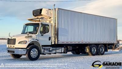 Freightliner M2 106 28 ft Refrigerated Truck - 300HP, 6 Speed Allison Hs Automatic, Carrier, Liftgate