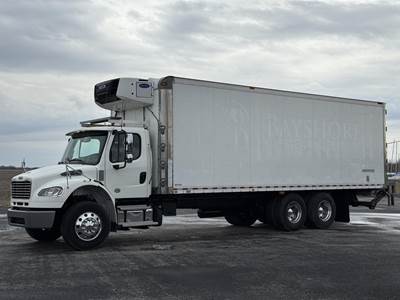 Freightliner M2 106 Refrigerated Truck - 300HP, 6 Speed Allison Hs Automatic, Carrier