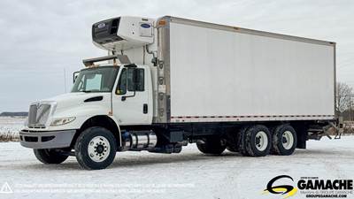 International DuraStar 4400 26 ft Refrigerated Truck - 300HP, 6 Speed Allison Rds Automatic, Carrier, Liftgate
